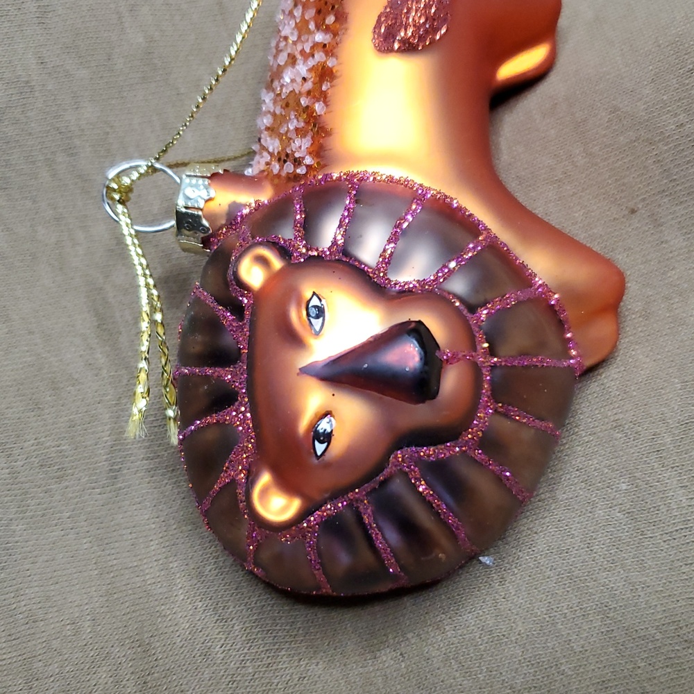 Lion Christmas Ornament - Picture 2 of 5
